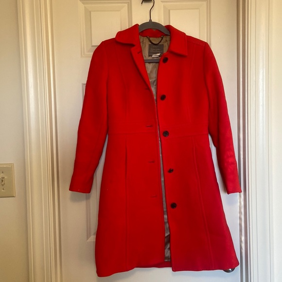 Red Winter Jacket from J Crew
